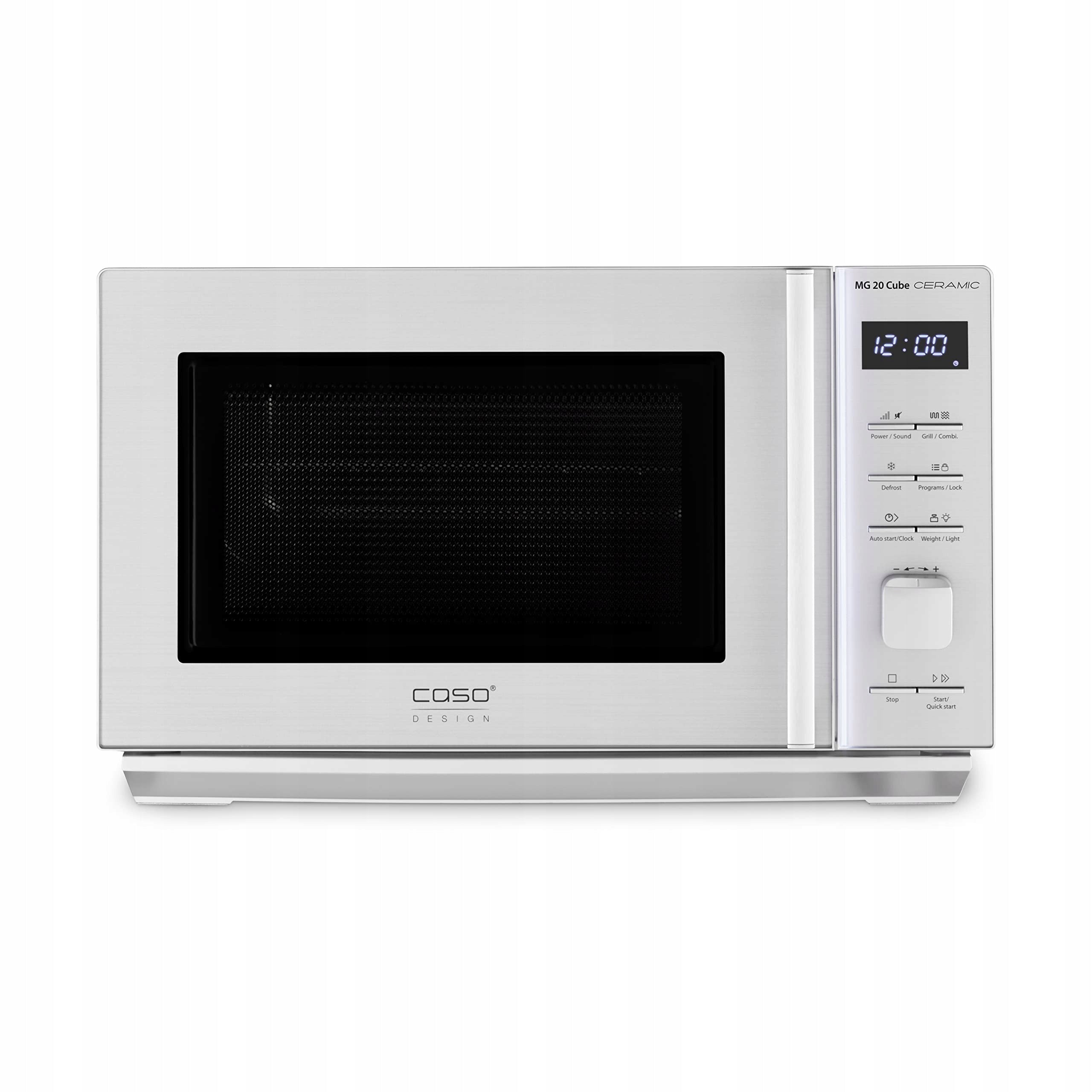 Microwave oven 20 l 800W with grill Caso MG 20 Cube Ceramic Manufacturer code 3325