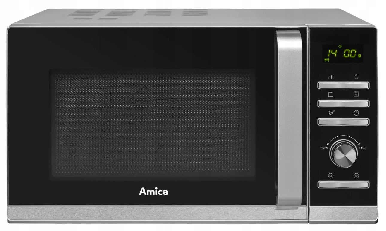 Microwave oven AMICA AMGF23E1GS 23L 900W MultiWave LED silver