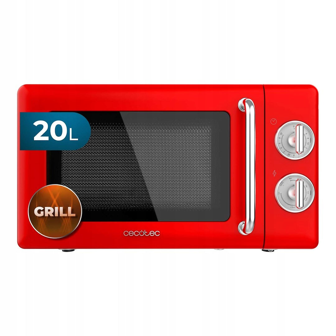 Microwave oven Cecotec Proclean 3110 Retro Red Model Proclean 3110 Retro