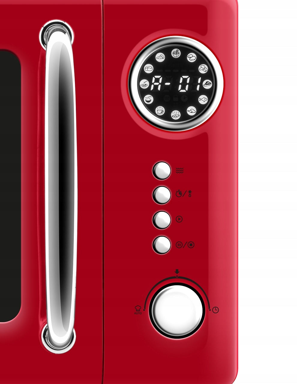 Microwave oven ETA Storio - ETA321090030 red 20 L, 12 PROGRAMS Packaging status original