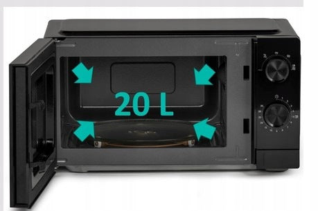 Microwave oven Gorenje MO20CE1B5 700W AquaClean 20l Model MO20CE1B5