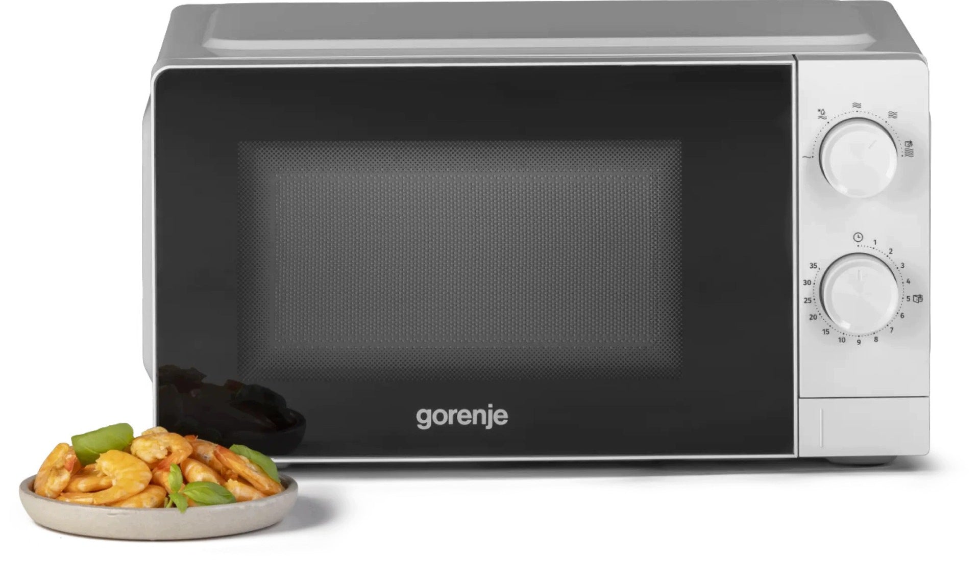 Microwave oven Gorenje MO20CE1W5 700W AquaClean 20l White
