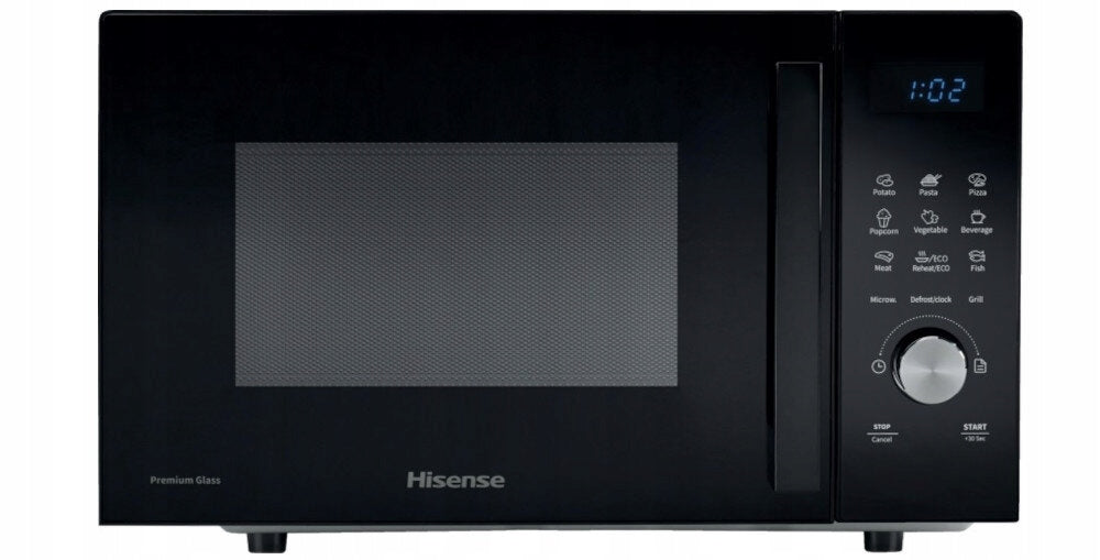 Microwave oven HISENSE H23MOBSD1HG black Model HM23OBSDGH1