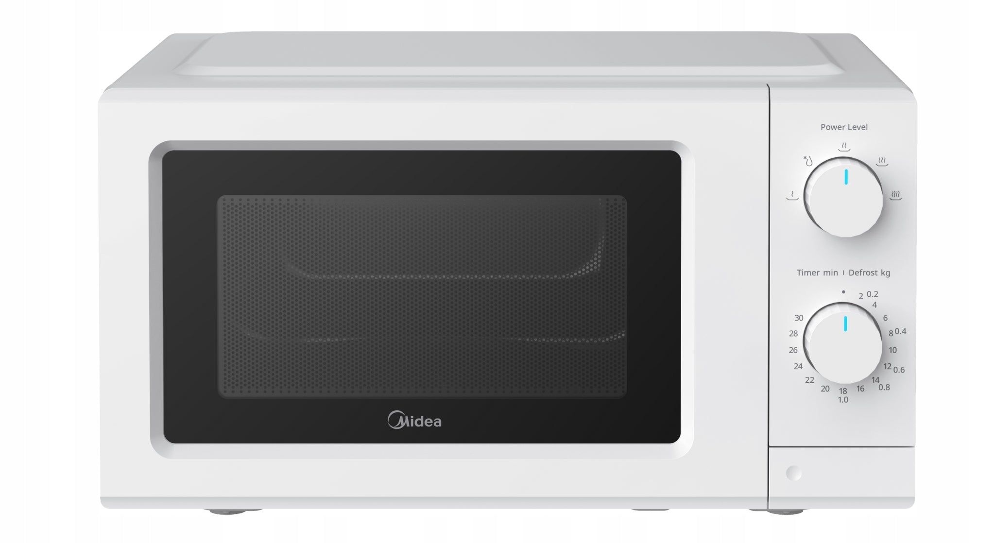 Microwave oven MIDEA MD-MP012MK-WH 700W diameter 24.5 cm 19L white