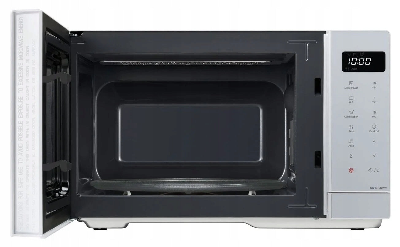 Microwave oven PANASONIC NN-K35NWMEPG Cooking features combined cooking defrosting heating