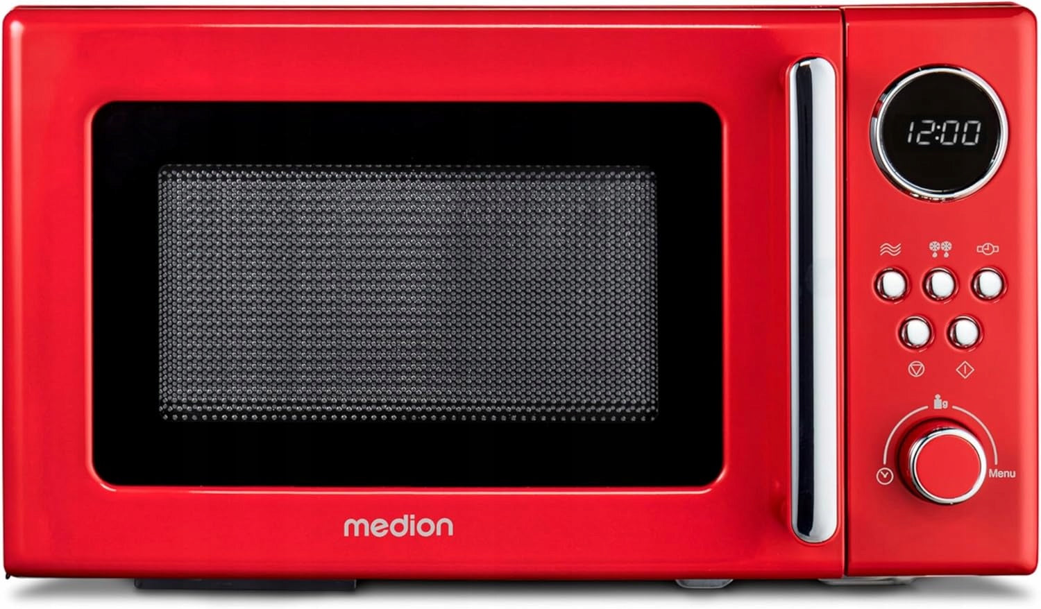 Microwave oven RETRO RED MICROWAVE 800W 20L TIMER LED MD15000