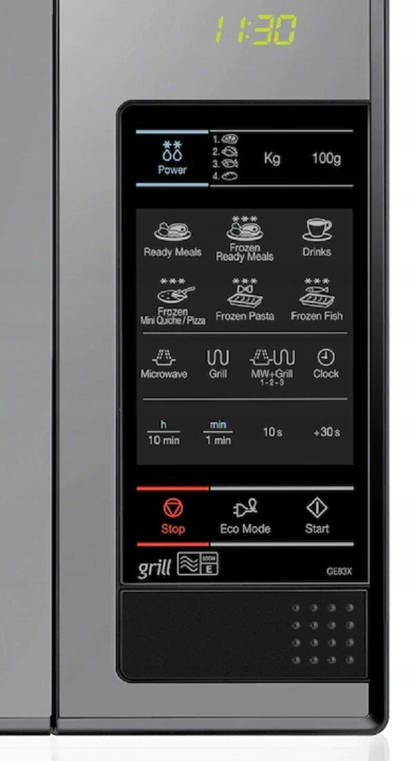 Microwave oven SAMSUNG GE83X-P 800W diameter 28.8 cm Brand Samsung