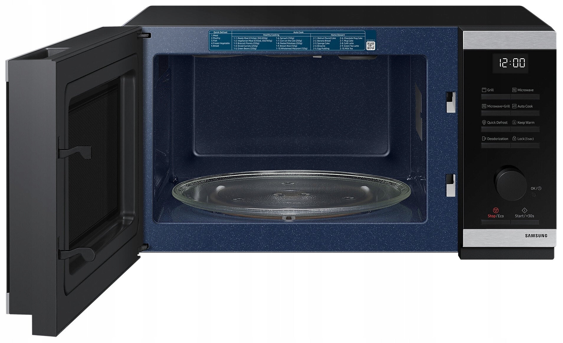 Microwave oven SAMSUNG MG32DG4524CTE2 23L Grill Fry Model MG32DG4524CTE2
