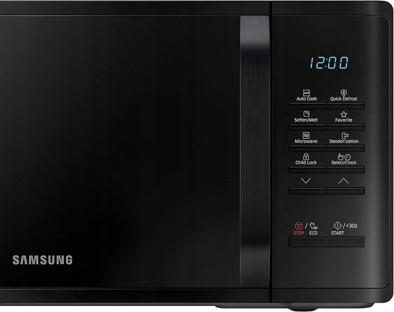 Microwave oven Samsung MS23K3513AK 23 l 800 W 23 PROGRAMS LED BLACK Packaging status original