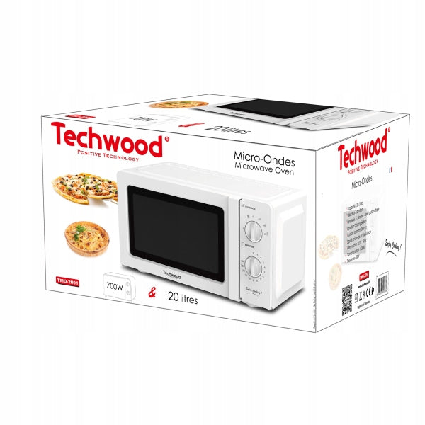 Microwave oven Techwood TMO-2091, 20 l, 700 W Model TMO-2091