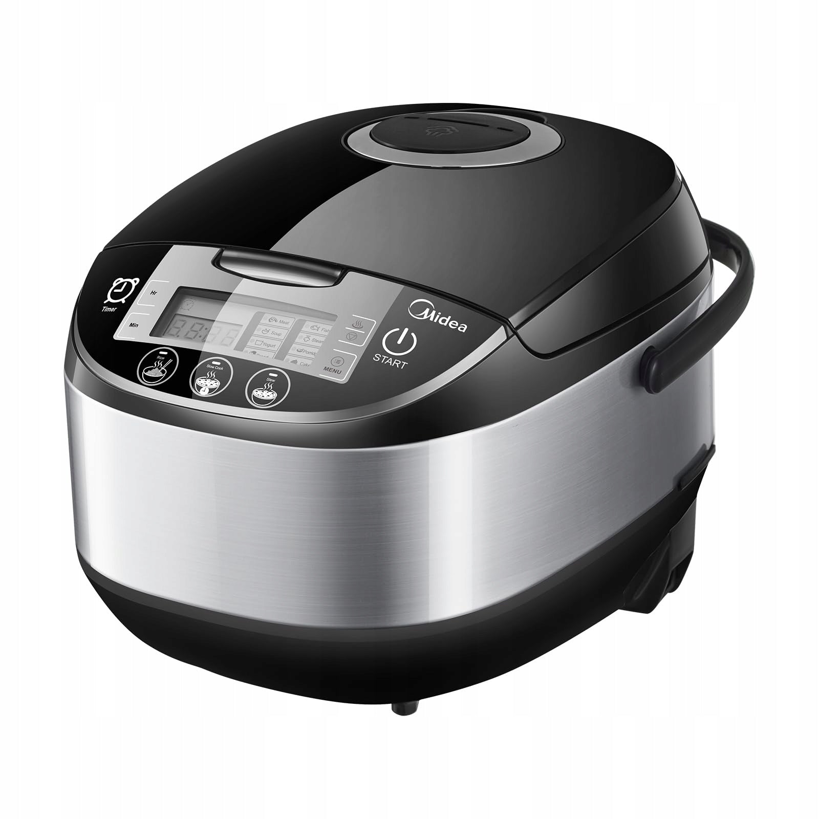 Midea Rice Cooker With Steamer,10 cup, 5 Litre, 11 Multicook Functions, LED