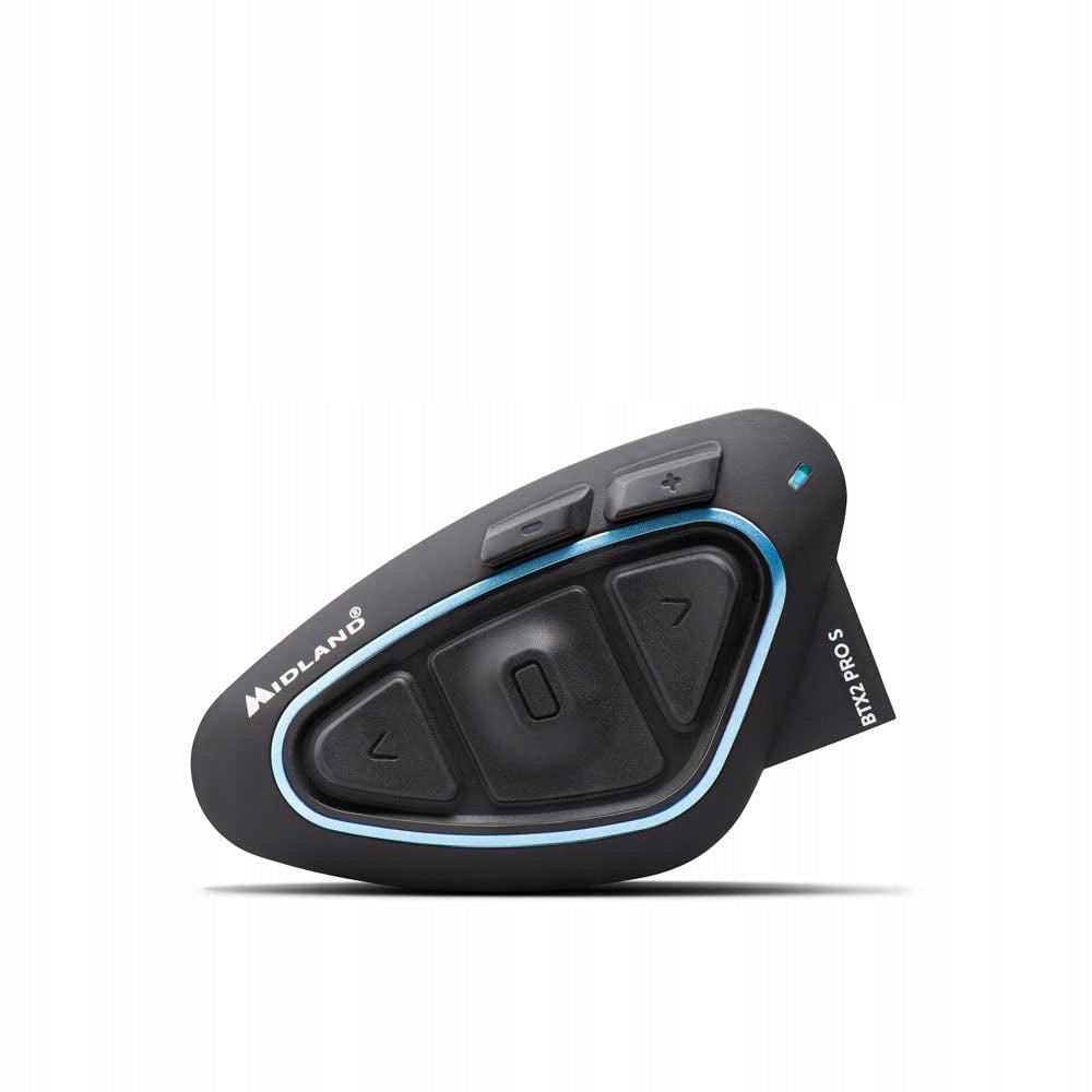 Midland BTX2 Pro S Single C1414.04 Intercom Motorcycle Bluetooth IPX6