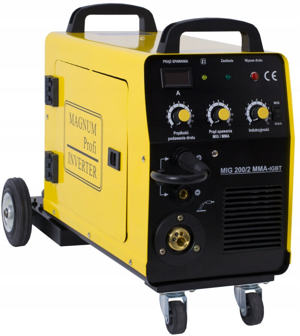 Migomat Semi-automatic MIG 200A Magnum 200/2 KN IGBT MMA 230V/400V Packaging status original
