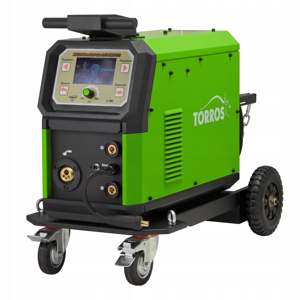 Migomat TORROS MIG 200 Double Pulse LCD (M2012), synergy, MIG/MAG-MMA-TIG EAN (GTIN) 5905370771015