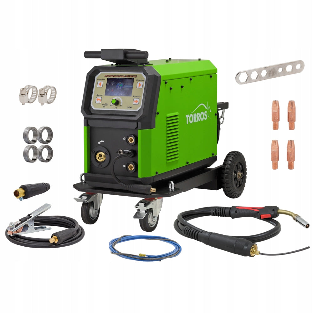 Migomat TORROS MIG 200 Double Pulse LCD (M2012), synergy, MIG/MAG-MMA-TIG