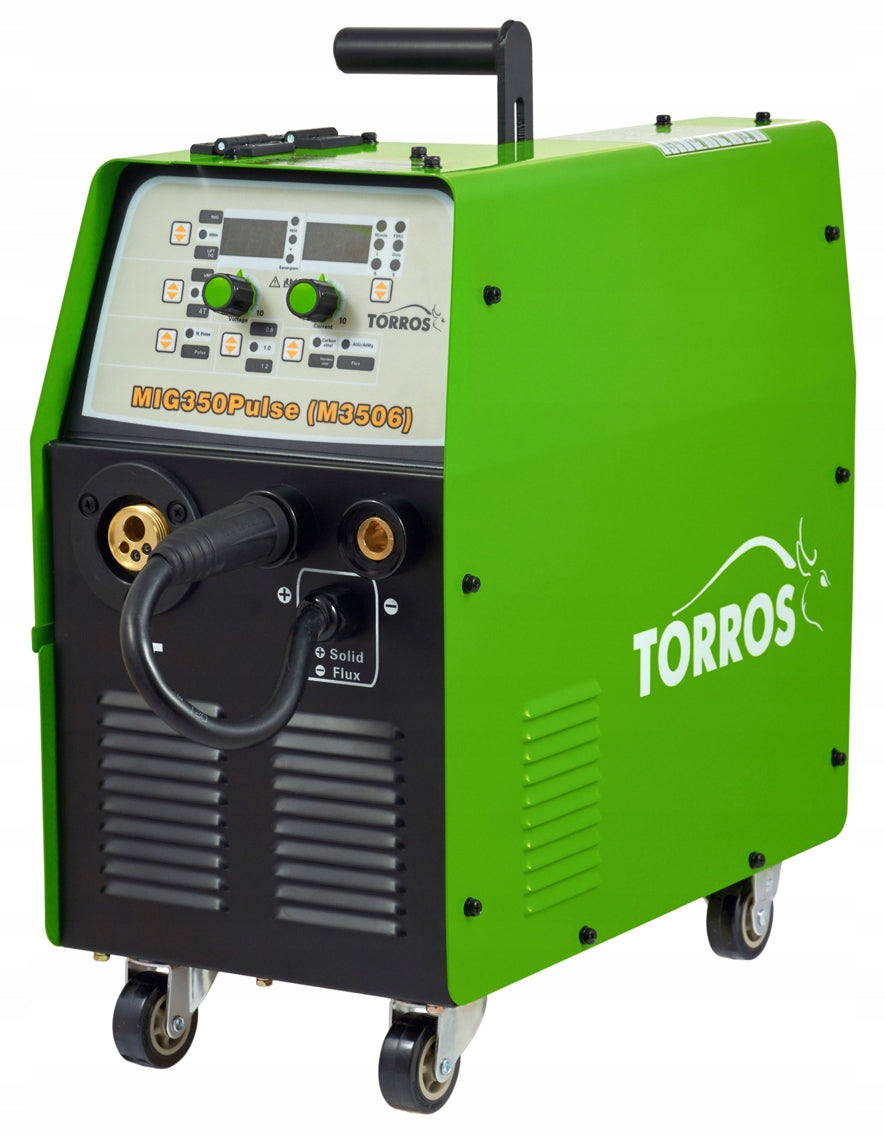 Migomat TORROS MIG 350 Pulse LCD (M3506), synergy, MIG/MAG-MMA-TIG Packaging status original