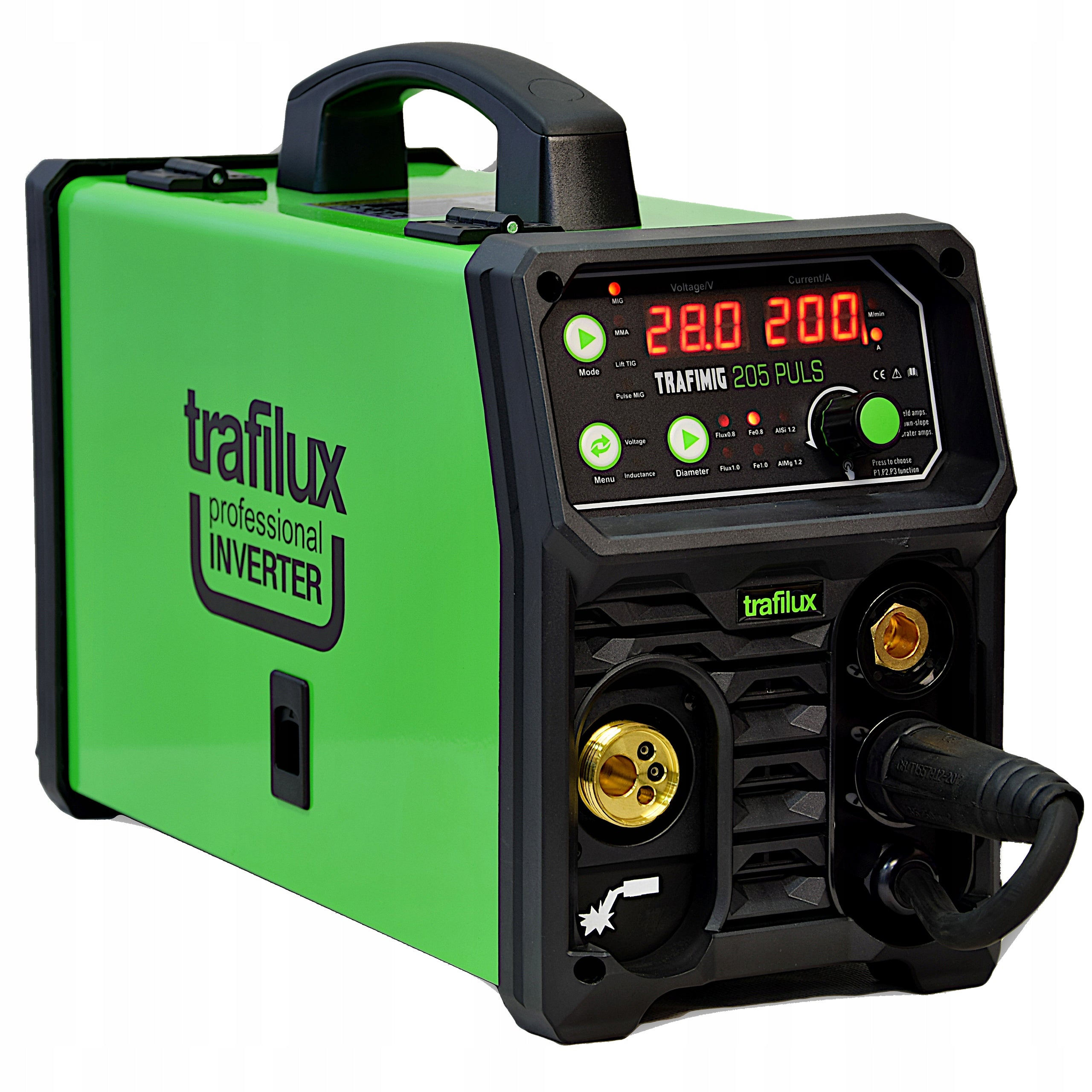 Migomat welding machine Trafilux TRAFIMIG 205 PULS 200a Brand Trafilux