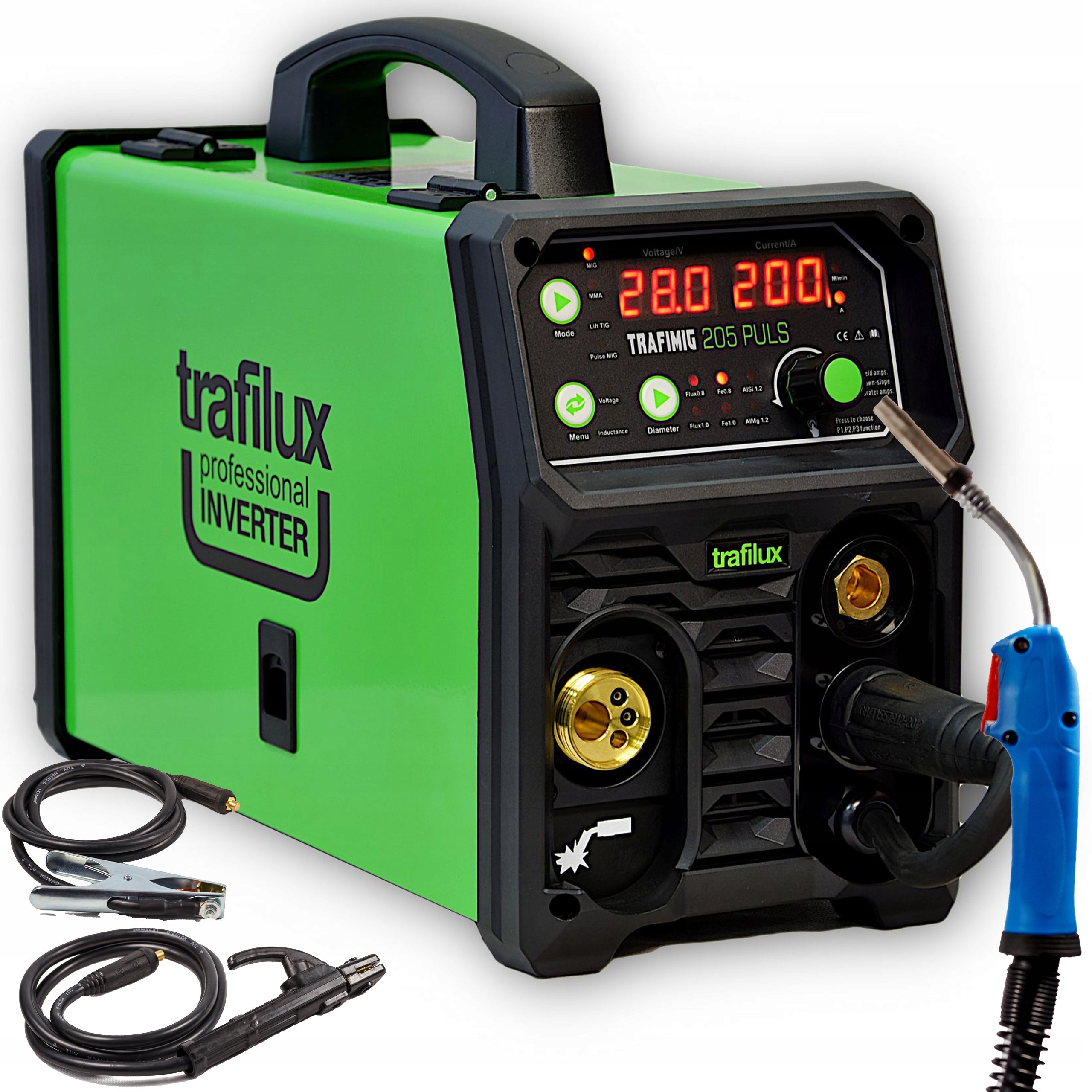 Migomat welding machine Trafilux TRAFIMIG 205 PULS 200a