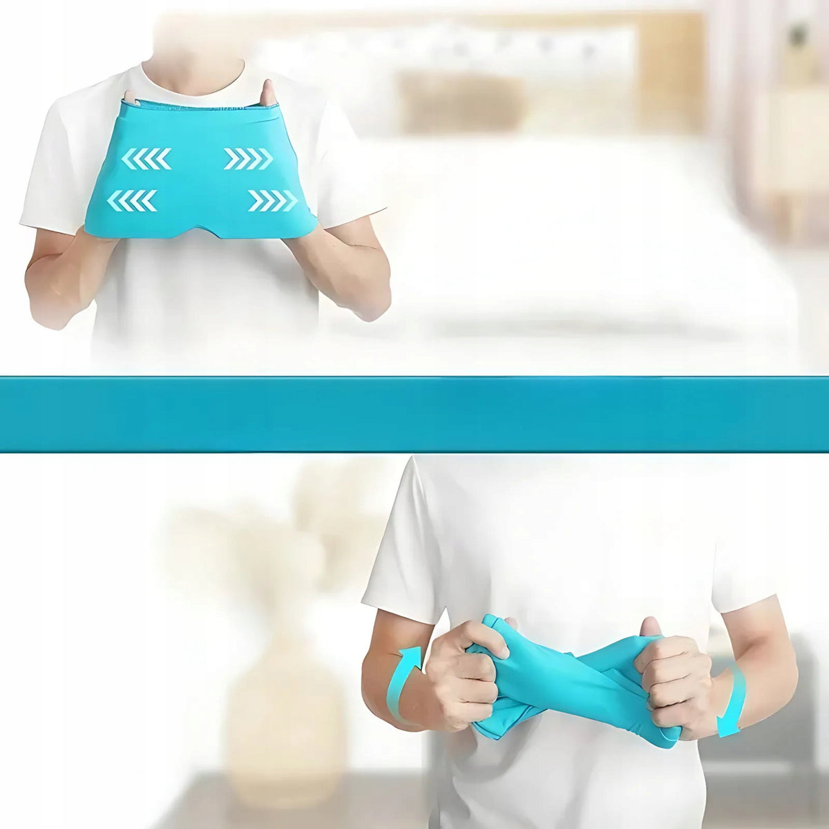Migraine Headache Relief Cap Gel Mask Cooling Face Wrap EAN (GTIN) 5907167724679