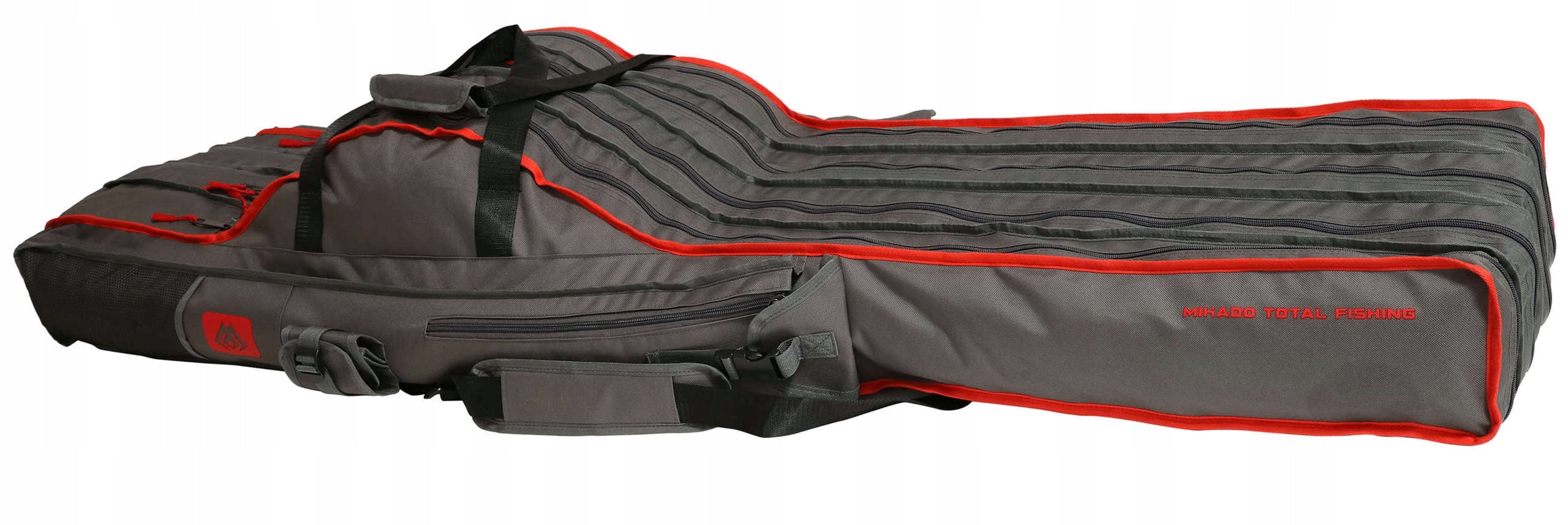 Mikado rod cover 4 chamber 170 cm grey for 4 fishing rods Manufacturer code UWD-05-170-4-GY