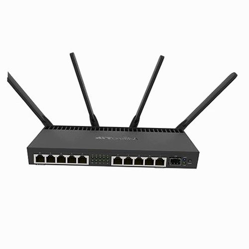 MikroTik RB4011iGS+5HacQ2HnD Gigabit Ethernet Router with 5GHz Wi-Fi for Home