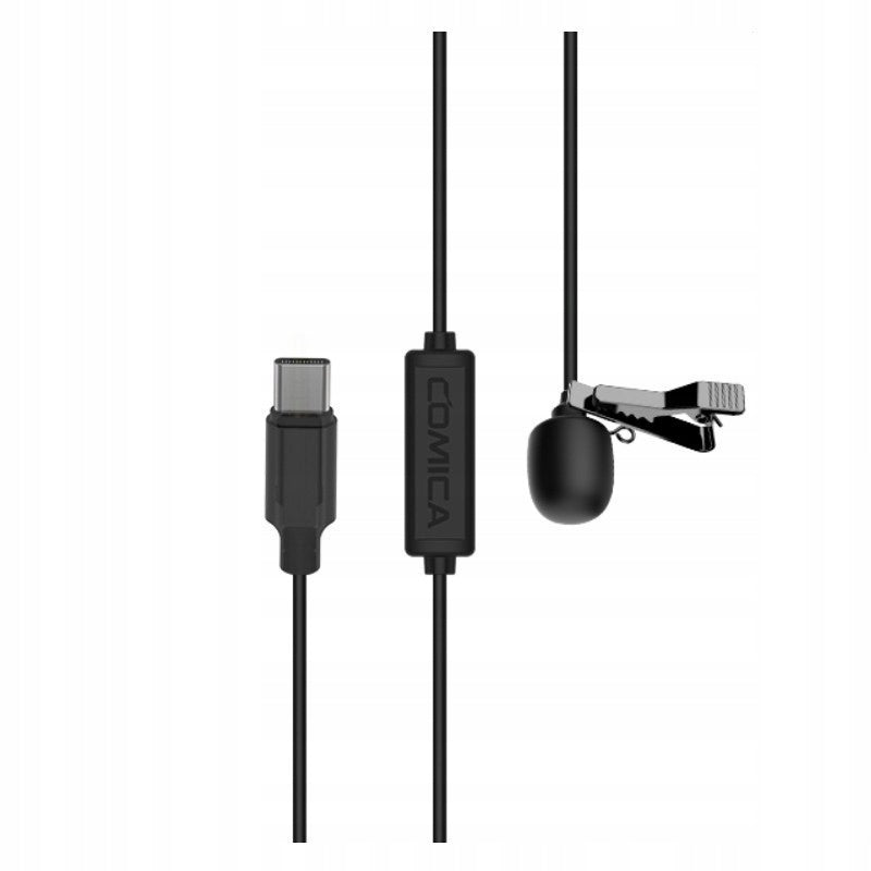 Mikrofon klopový COMICA CVM-V01SP(UC) 4.5m [USB-C]