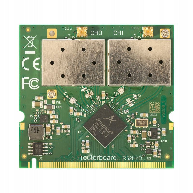 Mikrotik R52HND WLAN card 2.4/5GHz miniPCI Manufacturer MikroTik