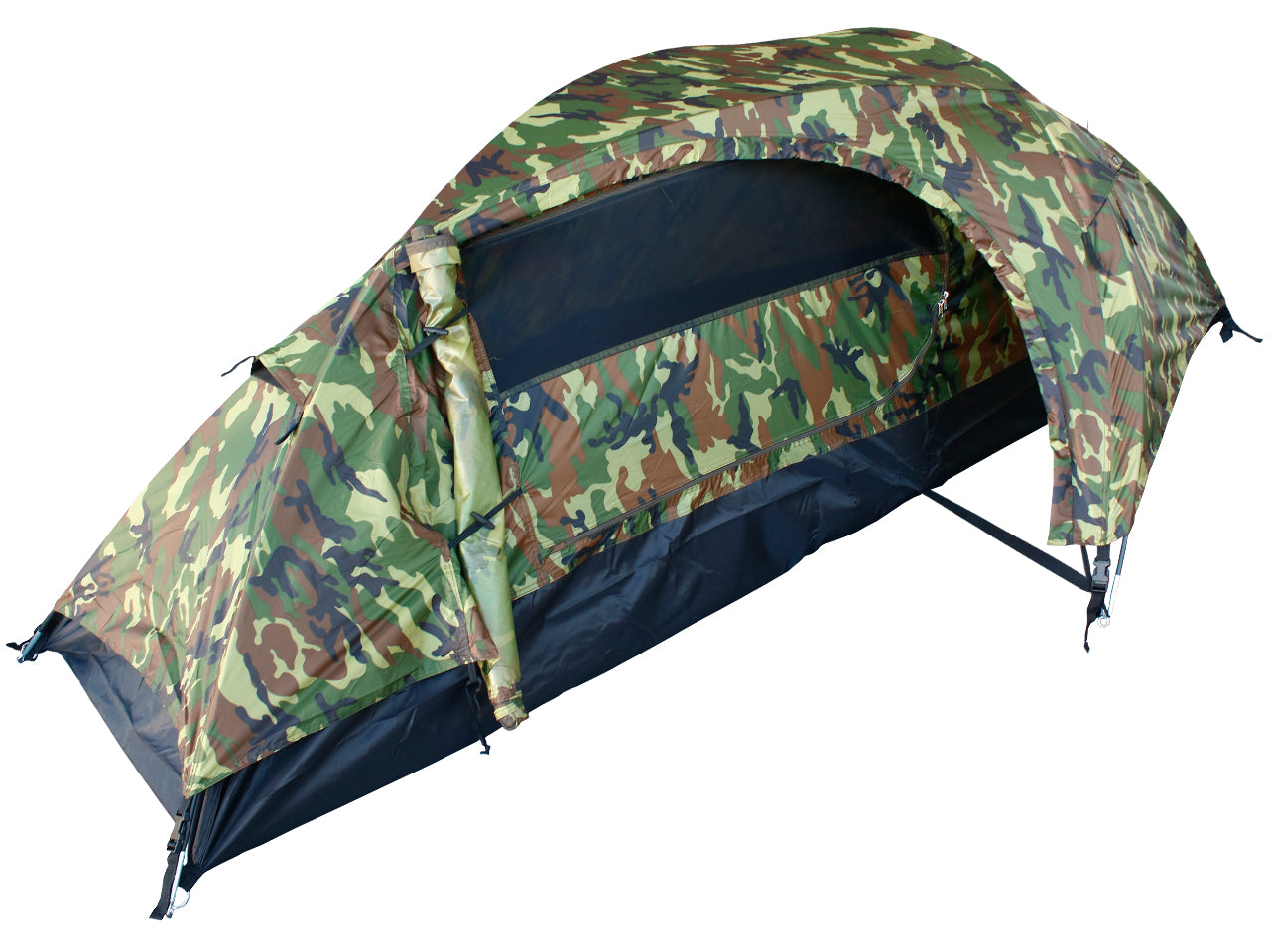Mil-Tec Military TENT RECON 1 pers. Waterproof WOODLAND