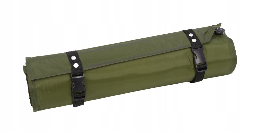 Mil-Tec Self-Inflating Mat 185x50 Olive Packaging status original