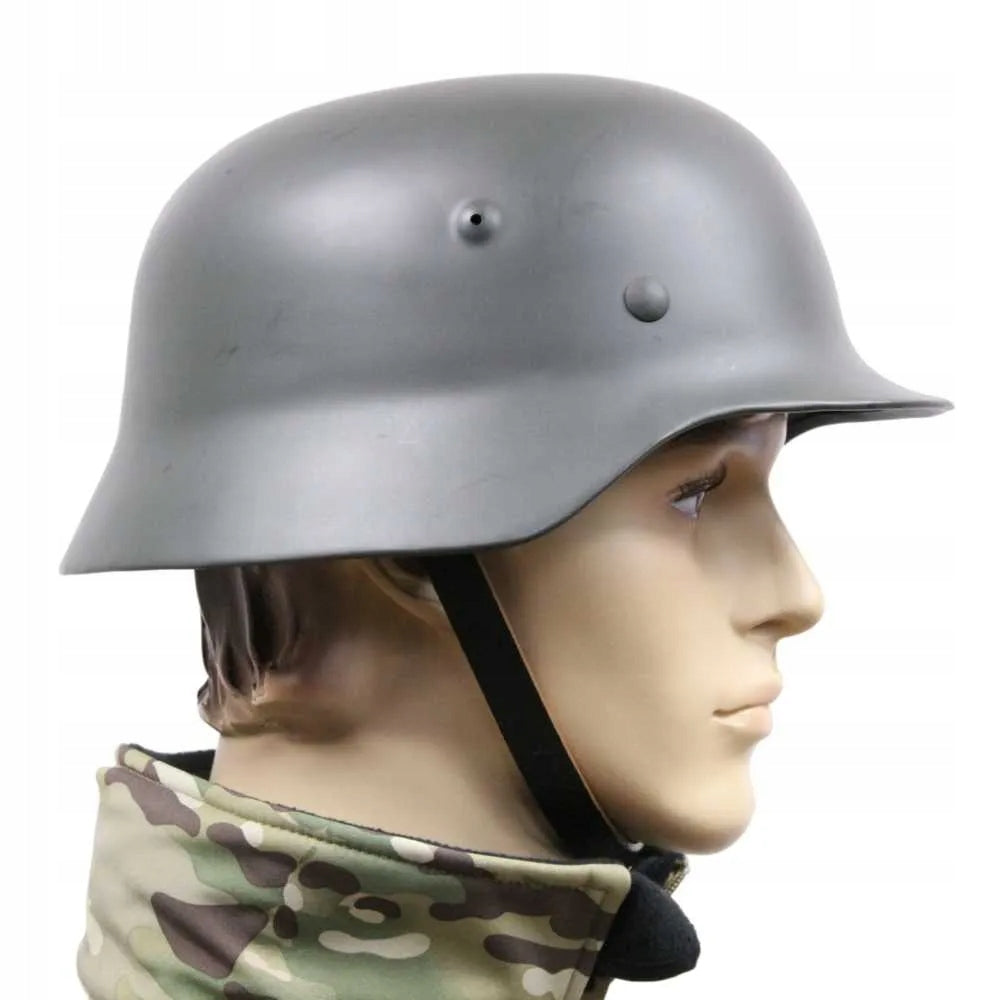 Mil-tec World War II Helmet Replica German M35 Size 60cm - 7 1/2 Manufacturer no brand