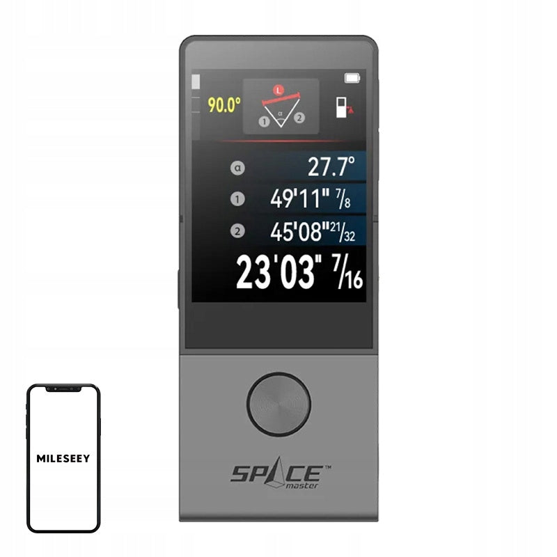 Mileseey D9 Pro Laser Rangefinder 100M IPS P2P Bluetooth USB-C 14 Modes
