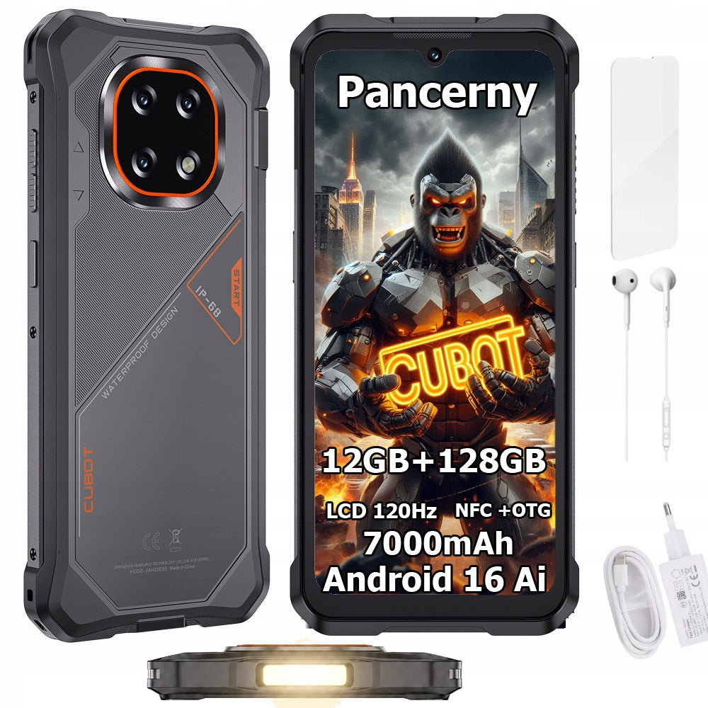 Military Armored Smartphone CUBOT KING KONG ES5 12/128GB NFC DUAL SIM LTE