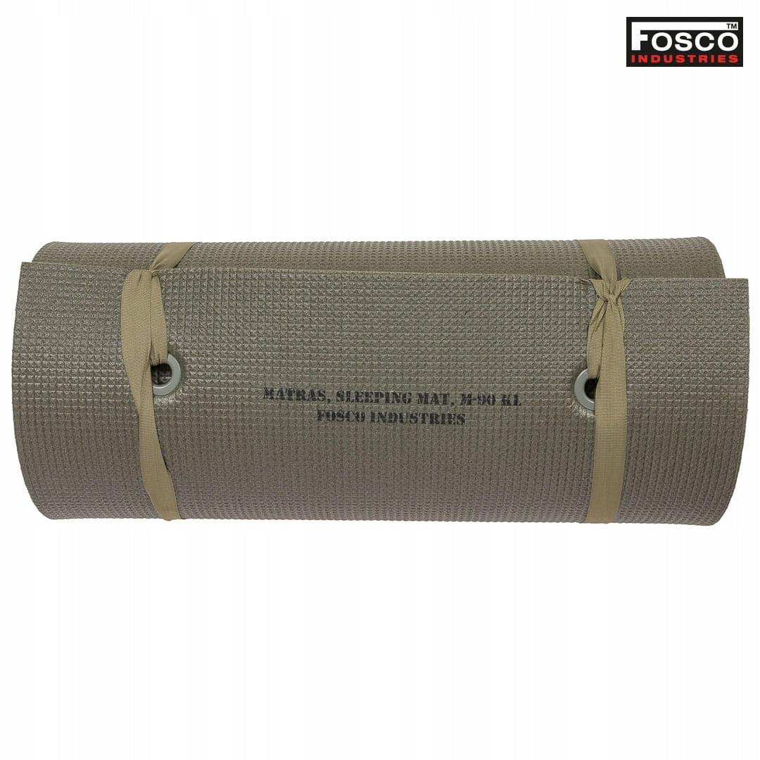 Military Hiking Mat for Sleeping FOSCO M-90 Dutch XPE 18 mm Color green