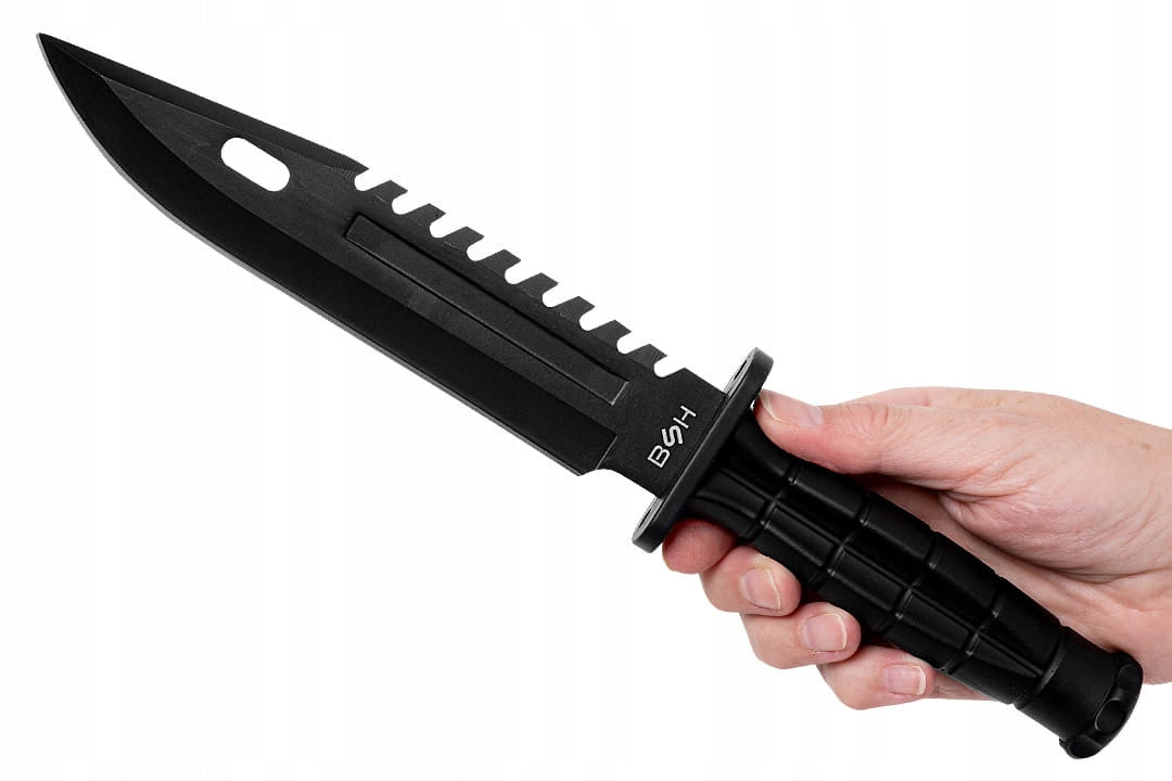 Military Knife With Teeth Anti-slip Handle And Practical Cover EAN (GTIN) 5903899938964