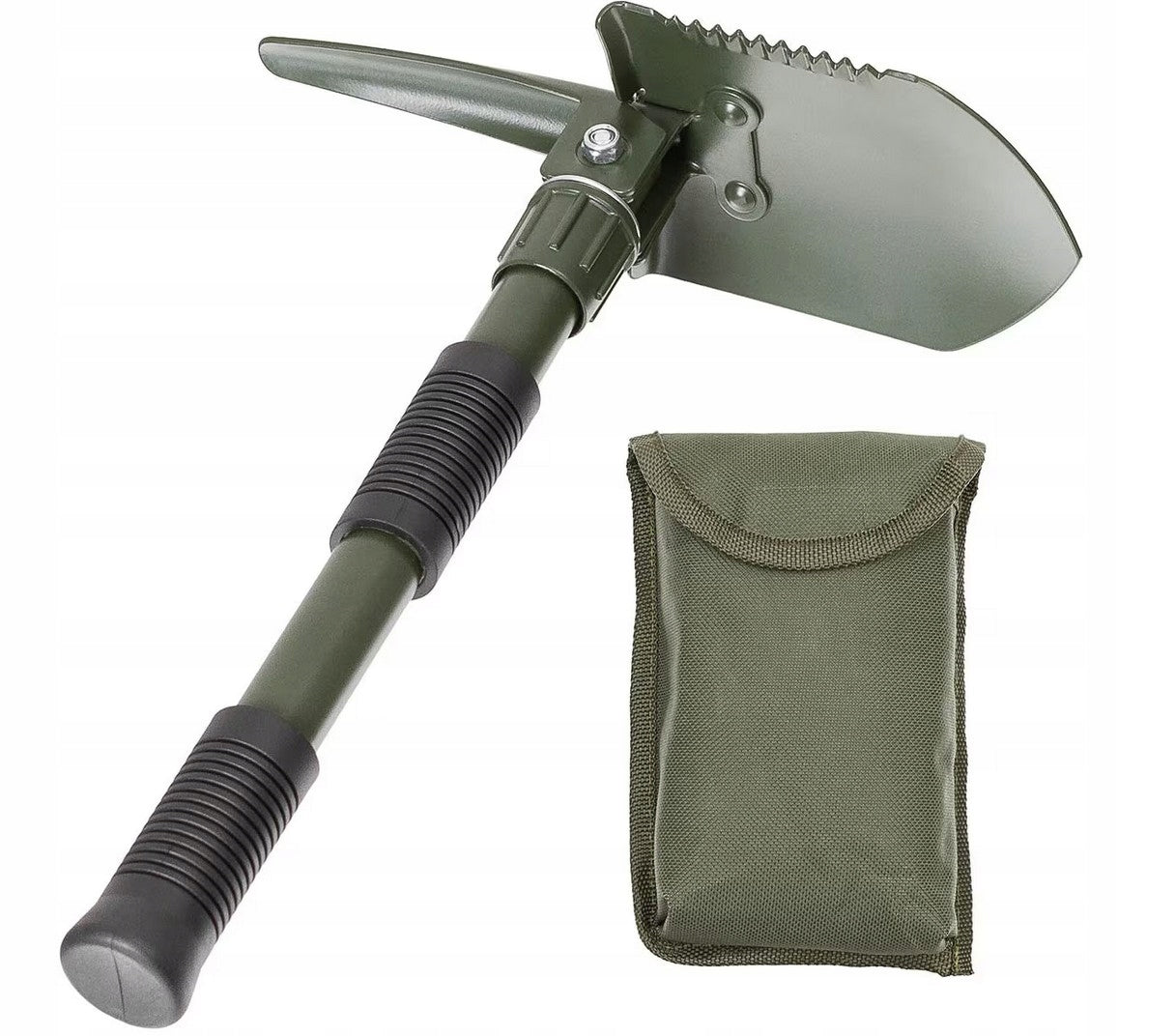 Military Saperka Folding Shovel Kilof Survival Saw Tactical 4in1 Case Manufacturer code Wojskowa Saperka Składana Łopata Anytech