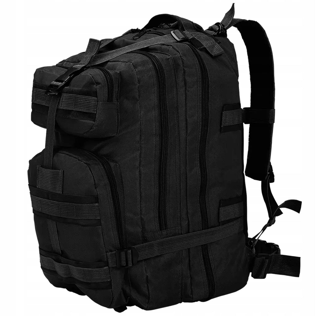 Military Style Backpack, 50 L, Black