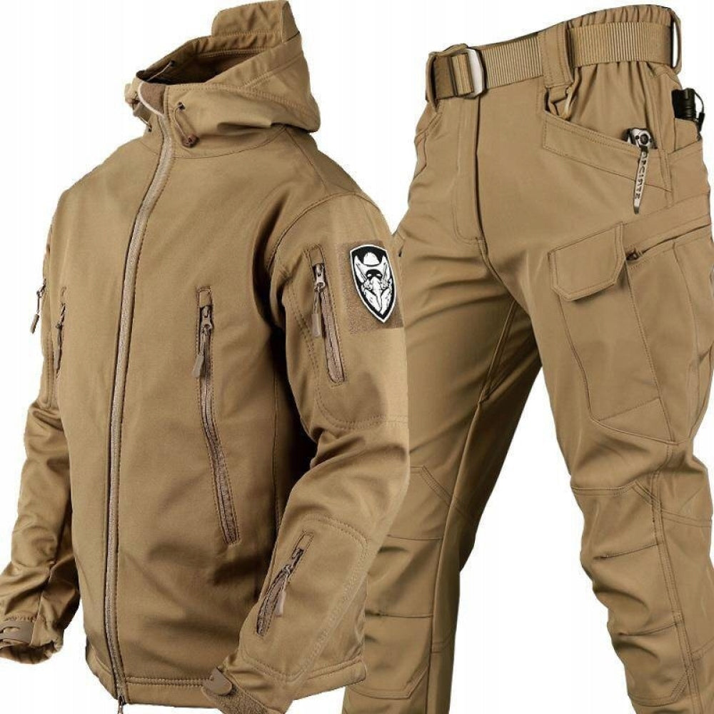 Military Tactical Jacket, Jumpsuit Set, L