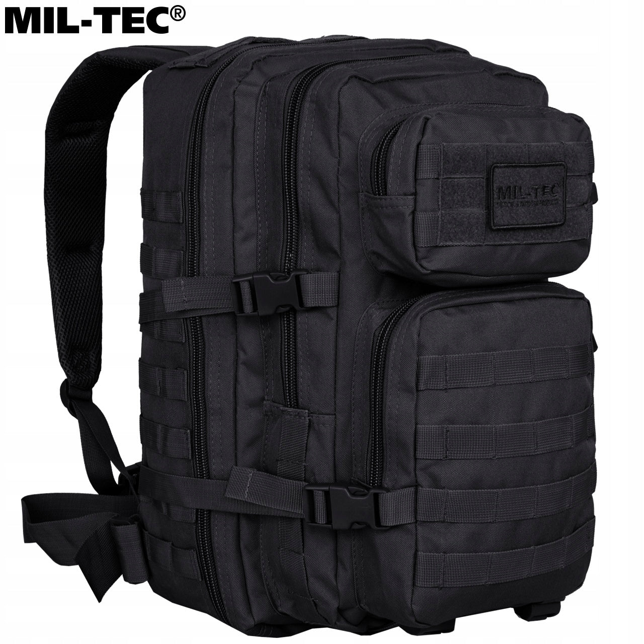 Military Tactical Military Backpack Mil-Tec Large Assault Pack 36 l Black Manufacturer code 14002202
