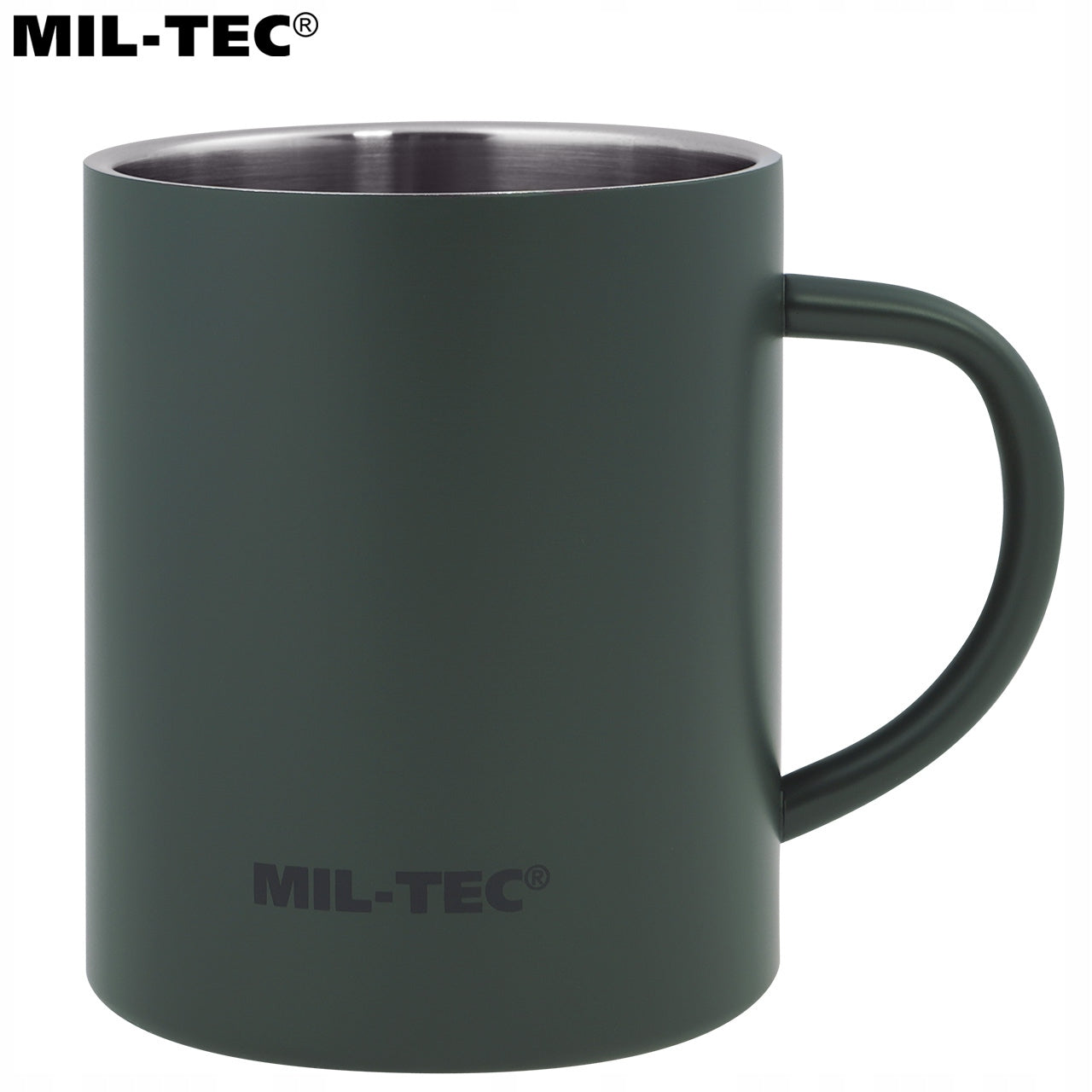 Military Thermal Mug for Coffee Tea MIL-Tec 450 ml Olive Manufacturer code 14603500