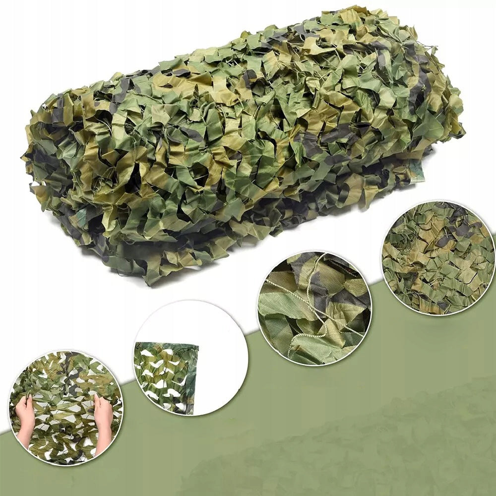 Military camouflage net, 4x6m, for garden, shading net