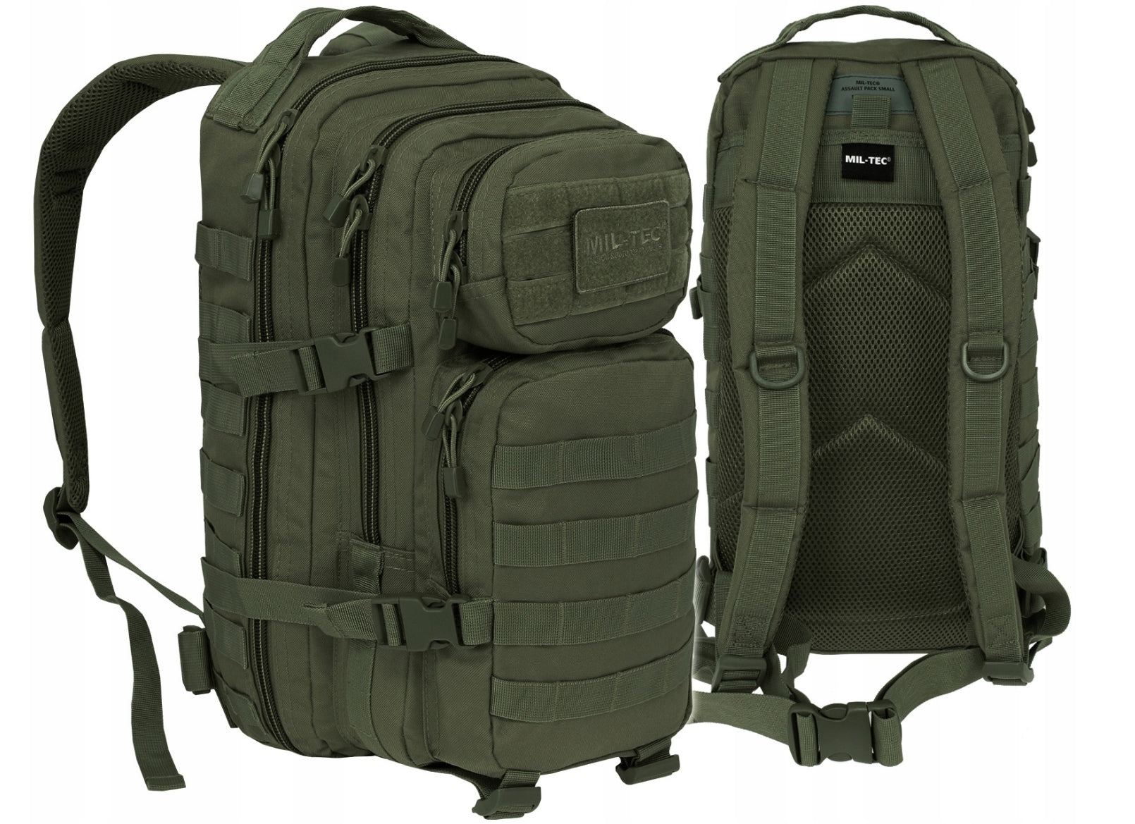 Military hiking backpack Mil-Tec Assault Pack II 20l Olive