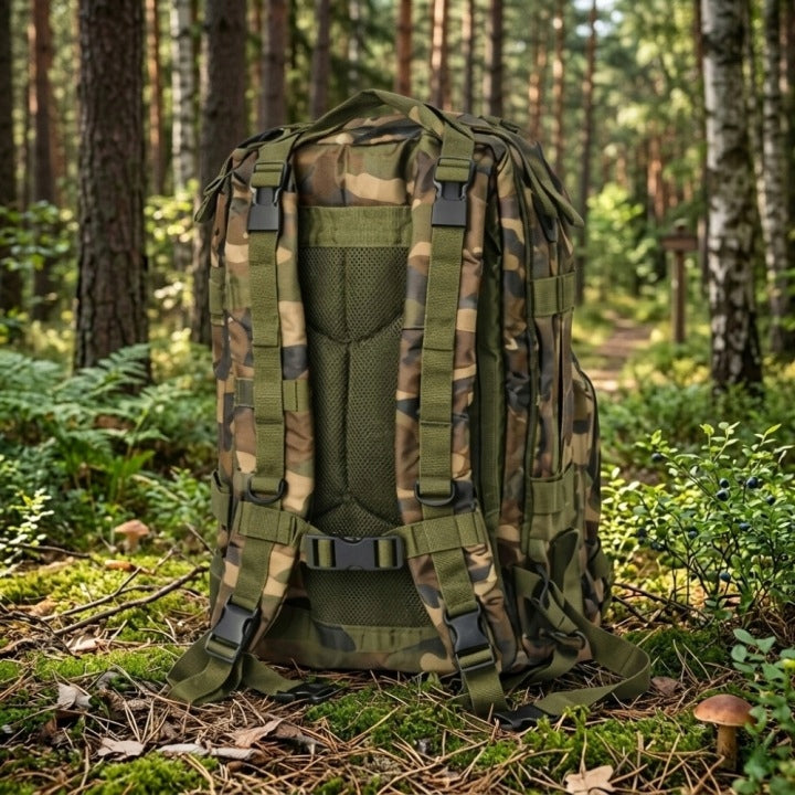 Military tactical backpack military tourist camo 35L survival Husarz Manufacturer code Plecak taktyczny wojskowy moro