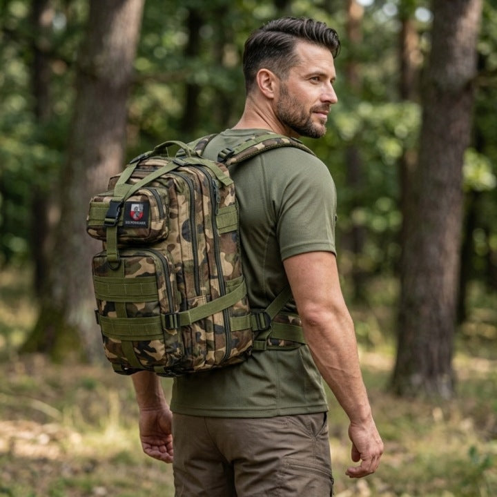 Military tactical backpack military tourist camo 35L survival Husarz Packaging status original