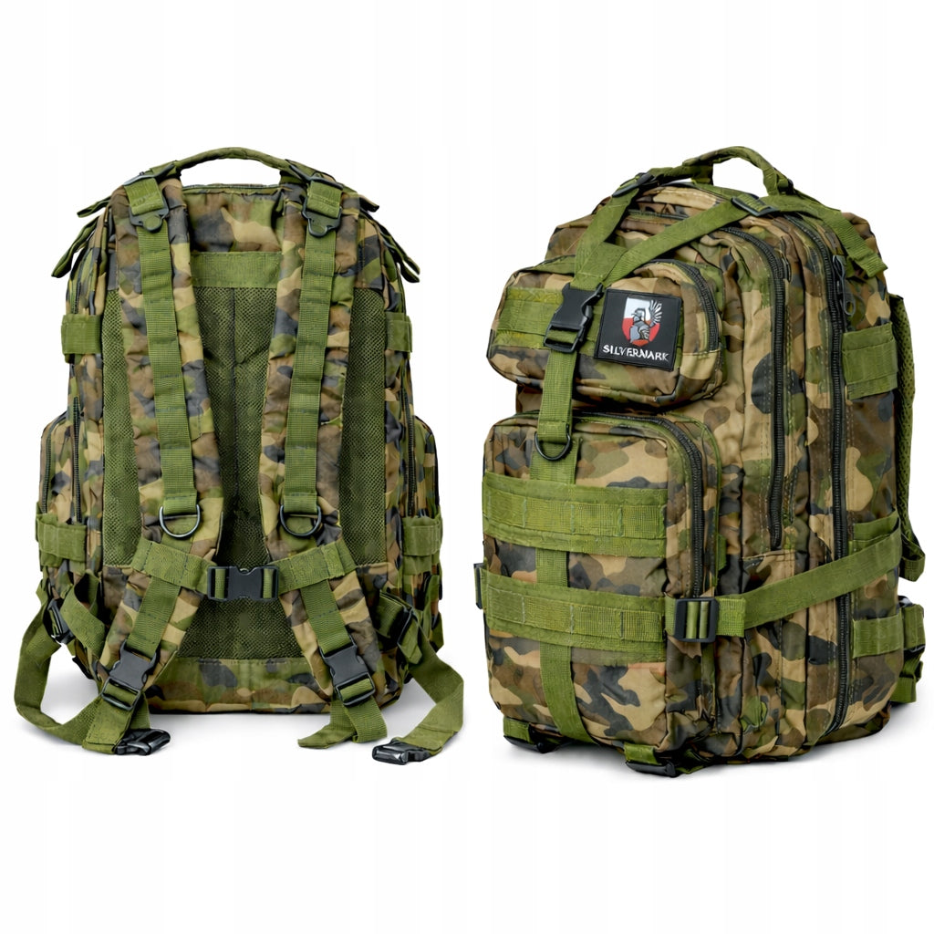 Military tactical backpack military tourist camo 35L survival Husarz