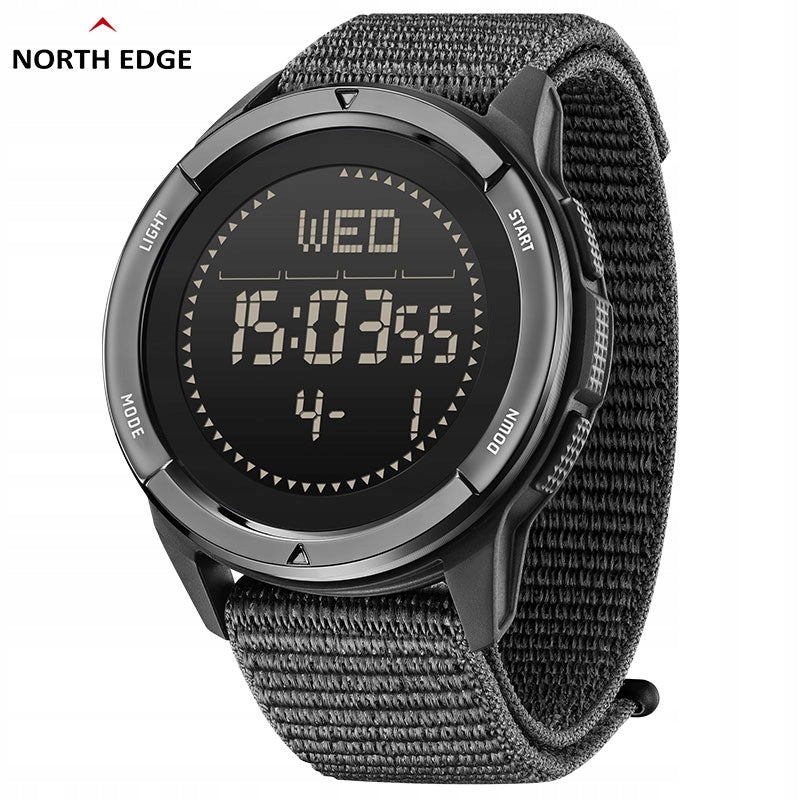 Military watch North Edge ALPS black compass Packaging status original