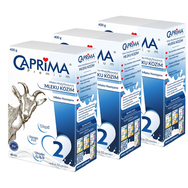 Milk Modified Whole with Goat Milk Caprima Premium 2 6-12 m 400 g