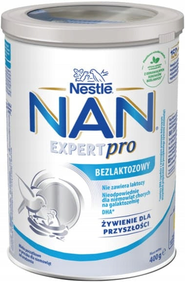 Milk NAN Expert lactose-free powder. 400g