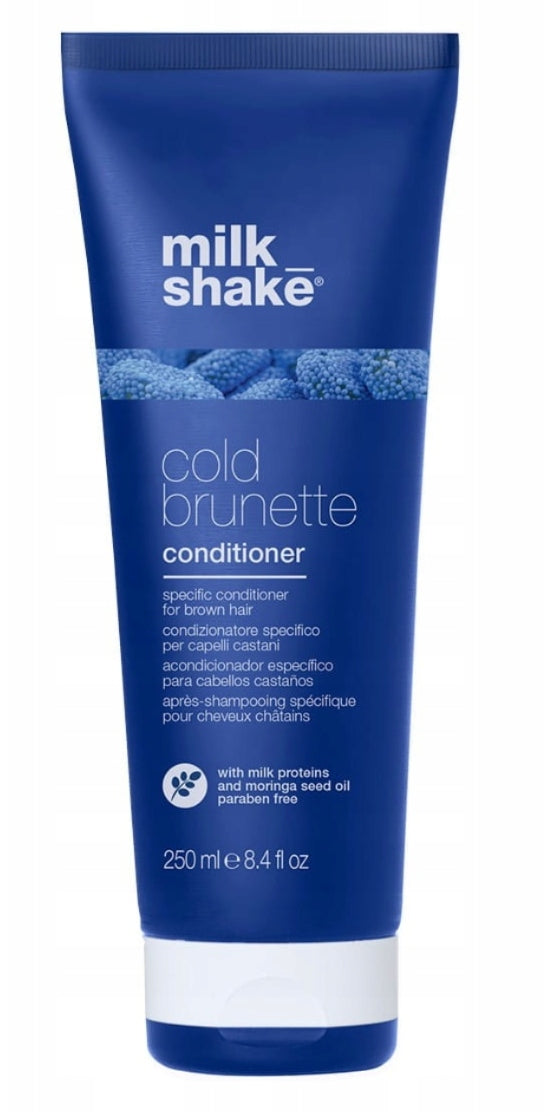 Haarspülung MilkShake Cold Brunette Conditioner, für braunes Haar, 250 ml 