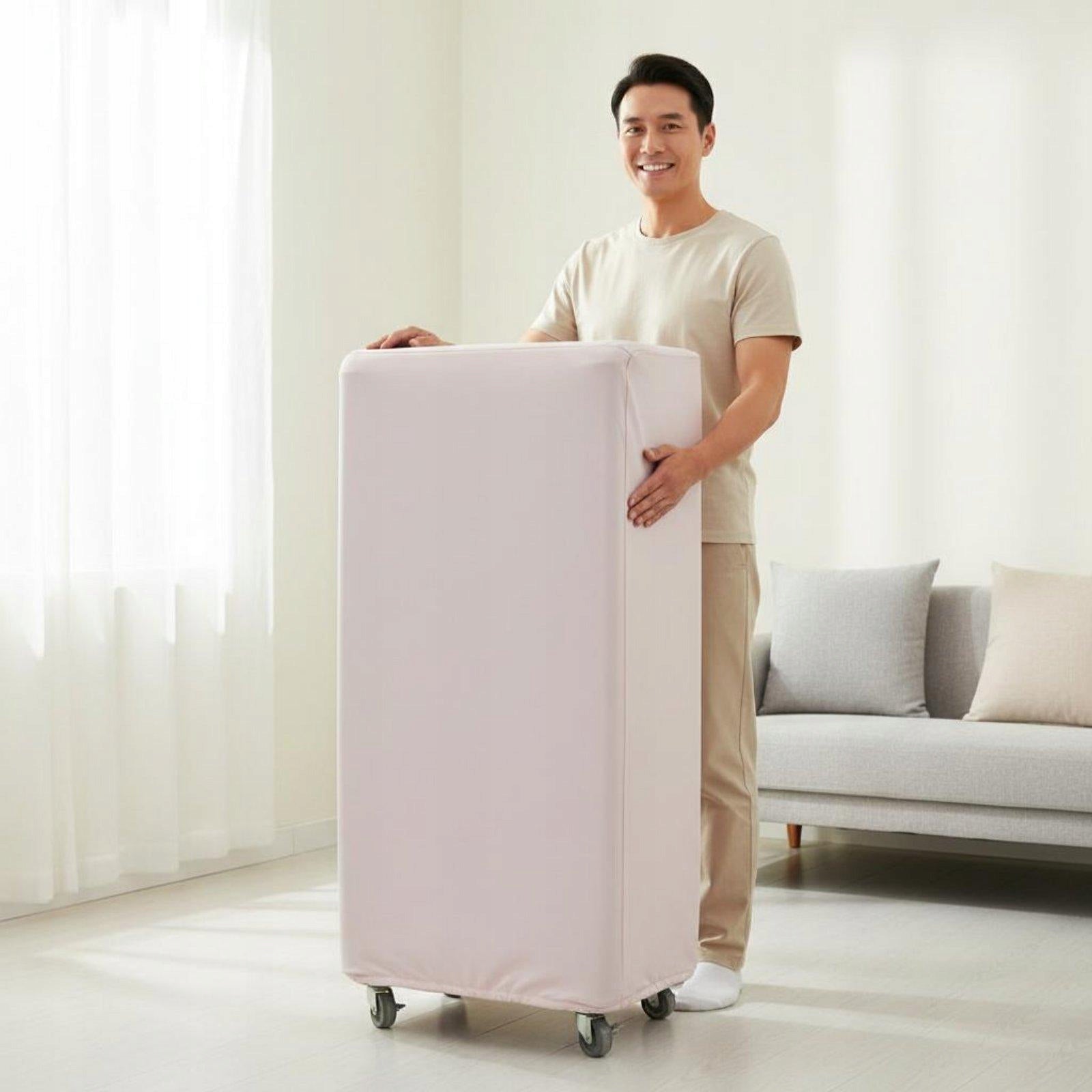 Milk Silk Portable Air Cooler Cover Snug Fit Dustproof 70-45-150cm Medical device type accessories for a medical device or a product without an intended medical purpose