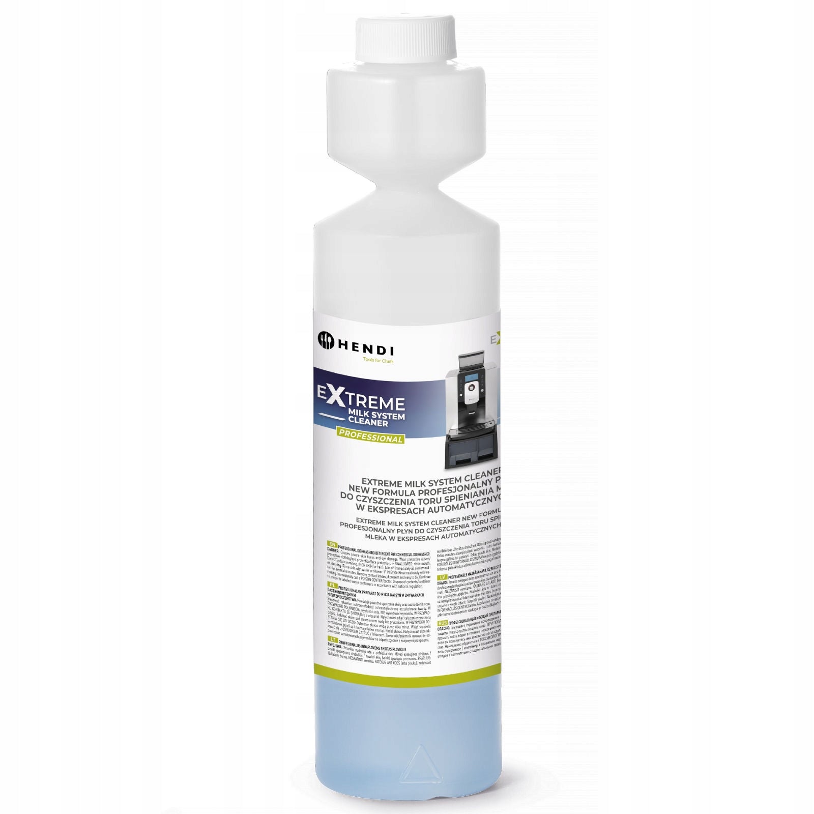 Milk frothing track cleaner for coffee machines Hendi 250 ml